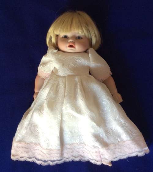Small  Vintage Porcelain Baby Doll