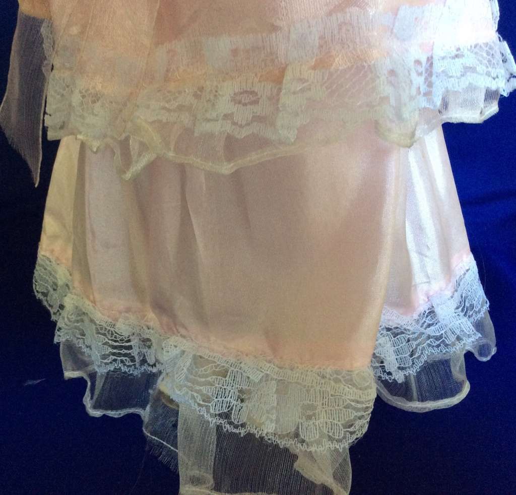 Porcelain Display Doll on Stand