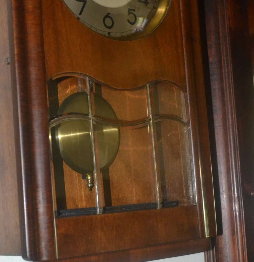 Vintage Hermle Wall Clock with Westminster Chime