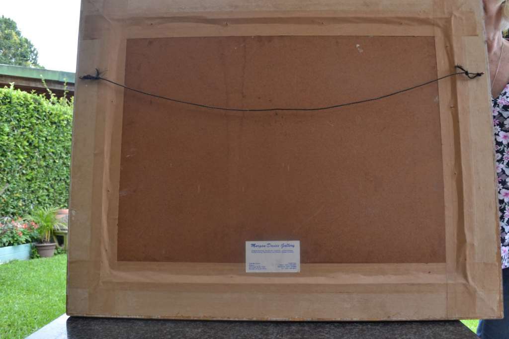 Oil on Board Landscape - Signed John Evans