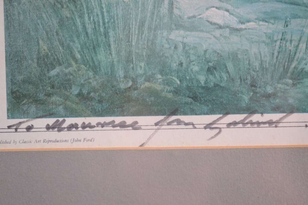 Gabriel de Jongh Print - After the Rain - Signed with Personalised Message