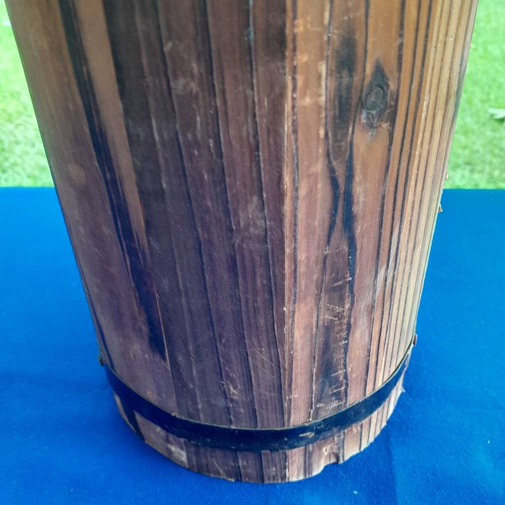 Assorted Vintage Walking Sticks in Vat Style Walking Stick Holder