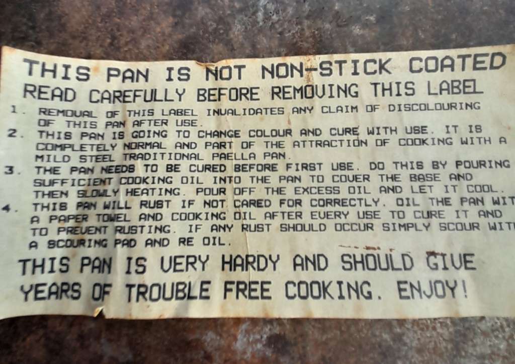 Vintage Paella Pan - Made in France