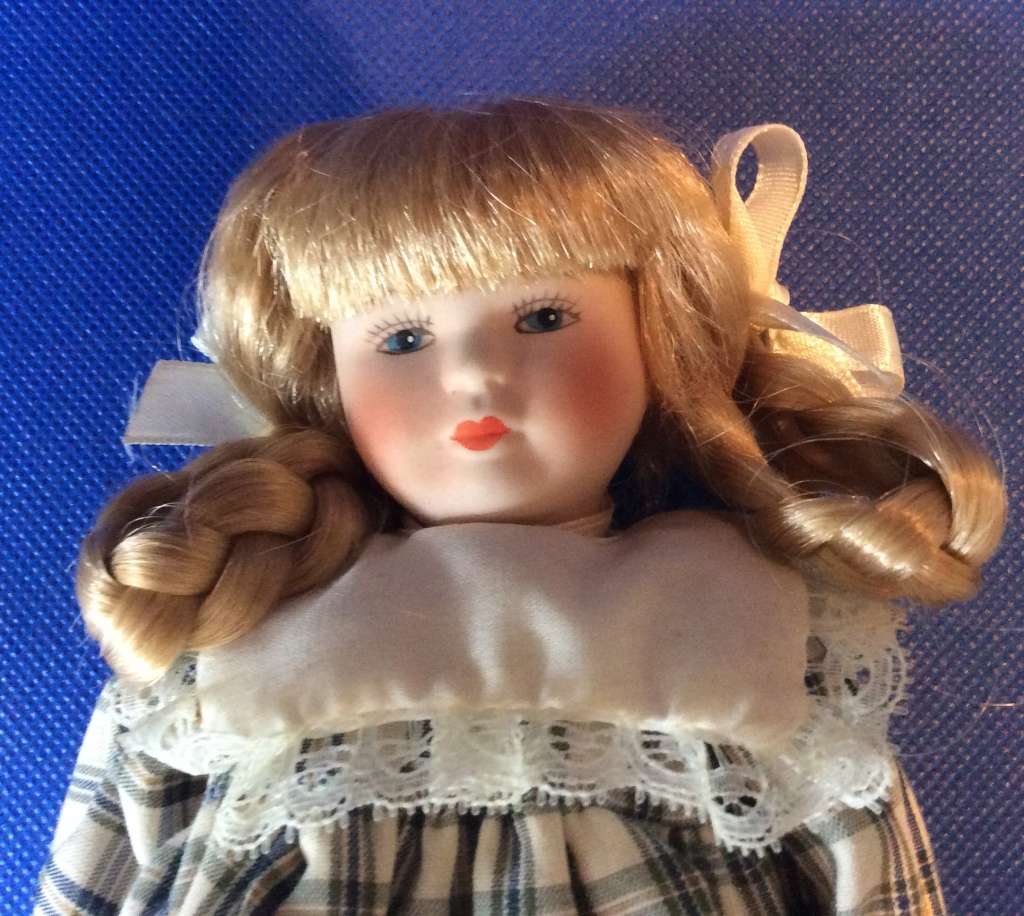 Hanah Collectable Porcelain Doll - Small