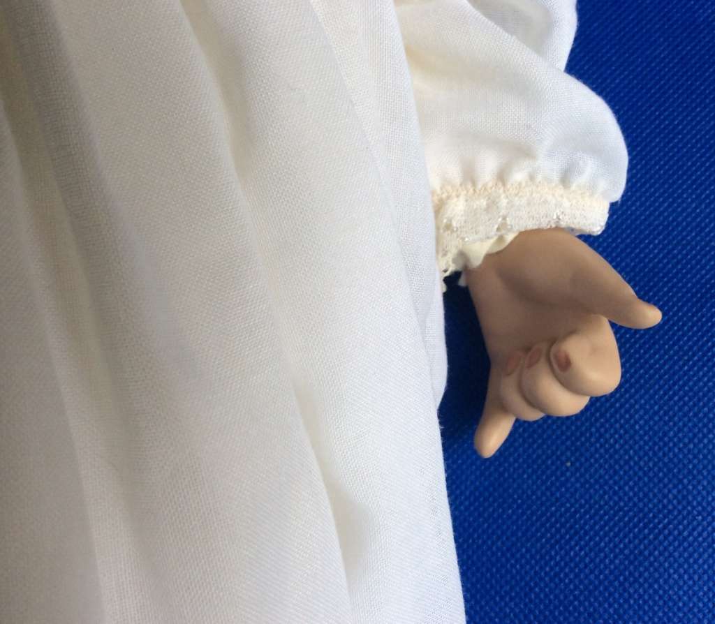 Vintage Porcelain Sleeping Baby Doll `My Princess` (Joyce Wolfe Designs)  1989