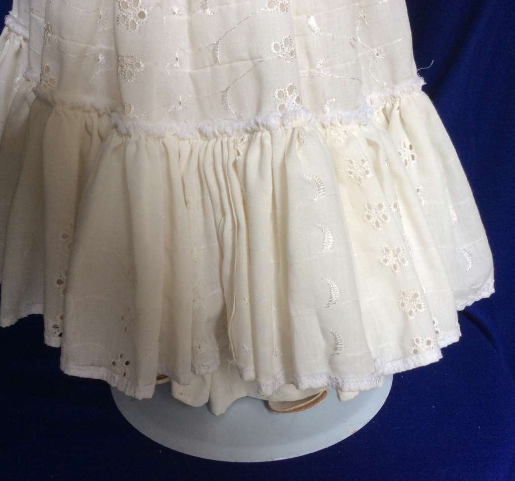 Large Vintage Porcelain Doll on Stand - 1994