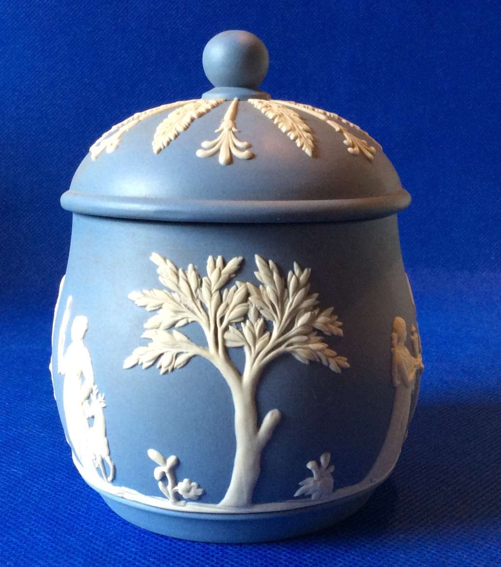 Wedgwood Jasperware  Lidded Jar