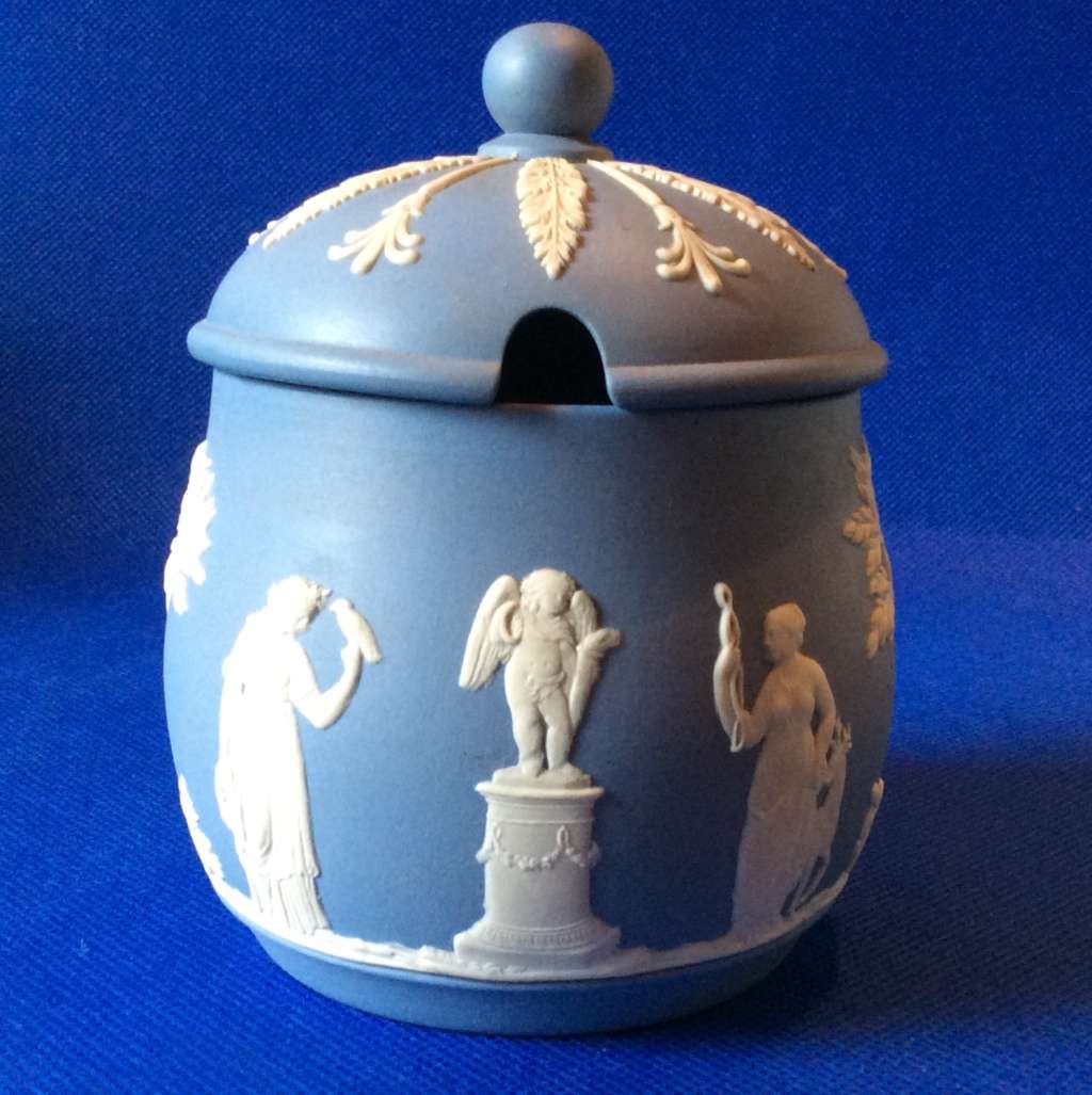 Wedgwood Jasperware  Lidded Jar