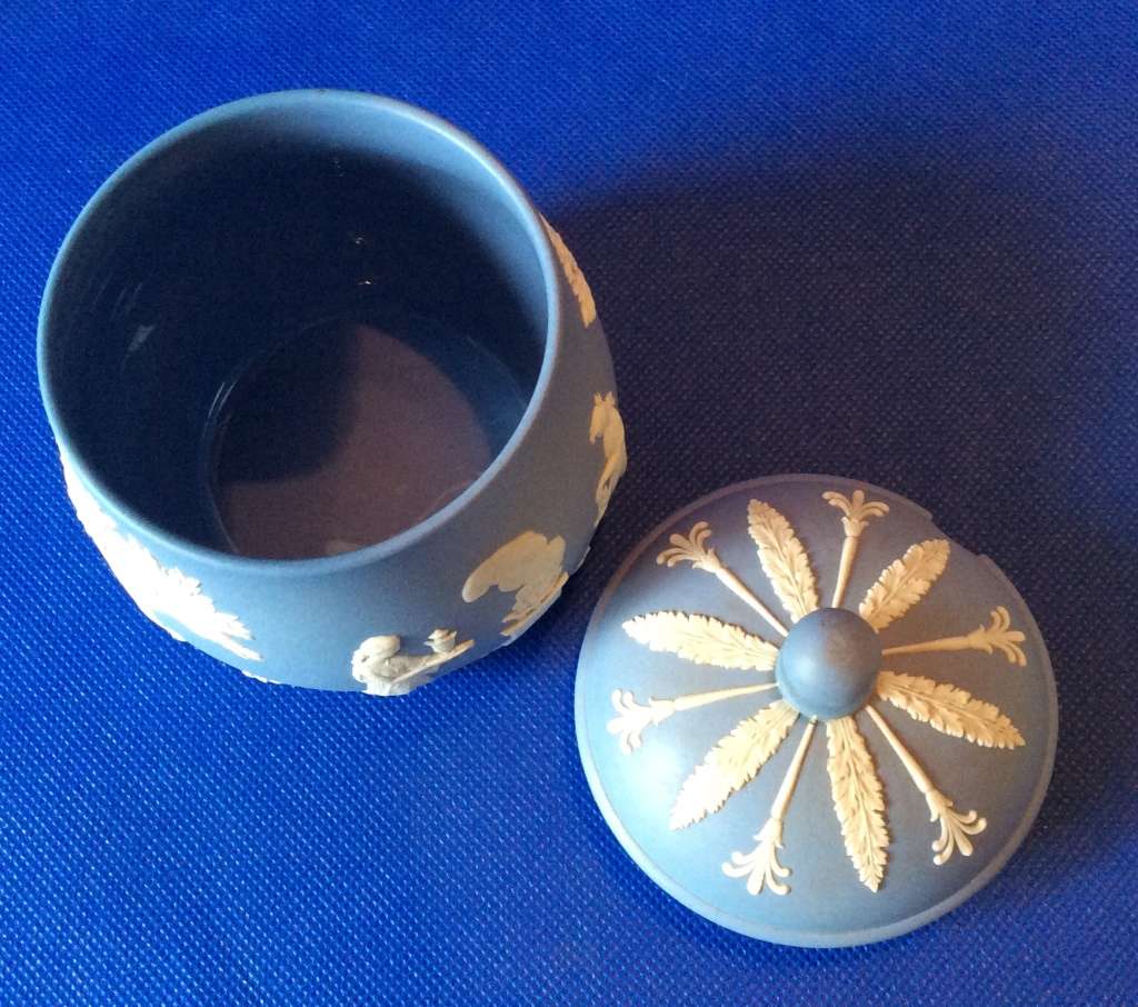 Wedgwood Jasperware  Lidded Jar