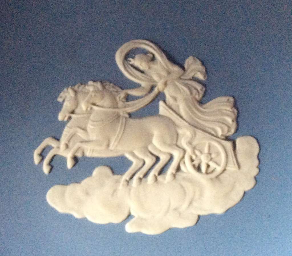 Wedgwood Blue Jasperware Items - 3 Pieces