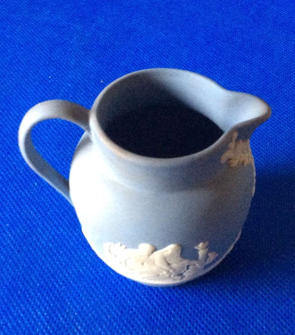 Wedgwood Blue Jasperware Items - 3 Pieces