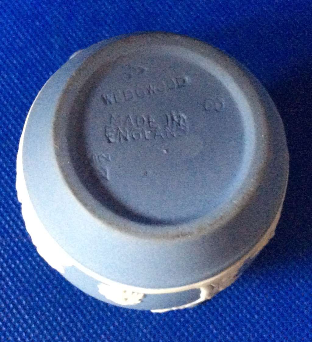 Wedgwood Blue Jasperware Items - 3 Pieces