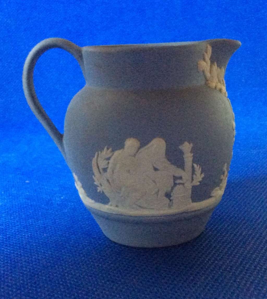 Wedgwood Blue Jasperware Items - 3 Pieces