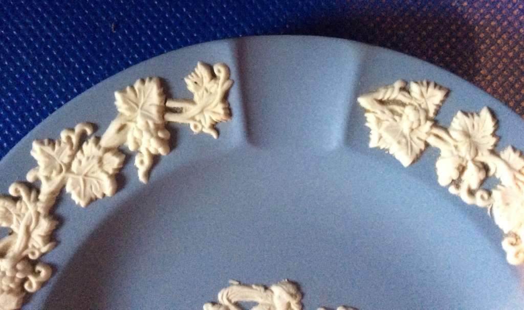 Wedgwood Blue Jasperware Items - 3 Pieces