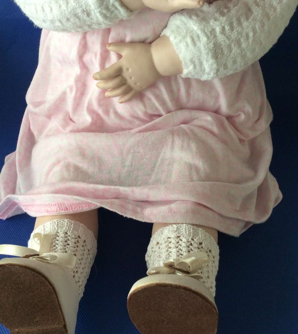 Vintage Porcelain Doll - Little Girl