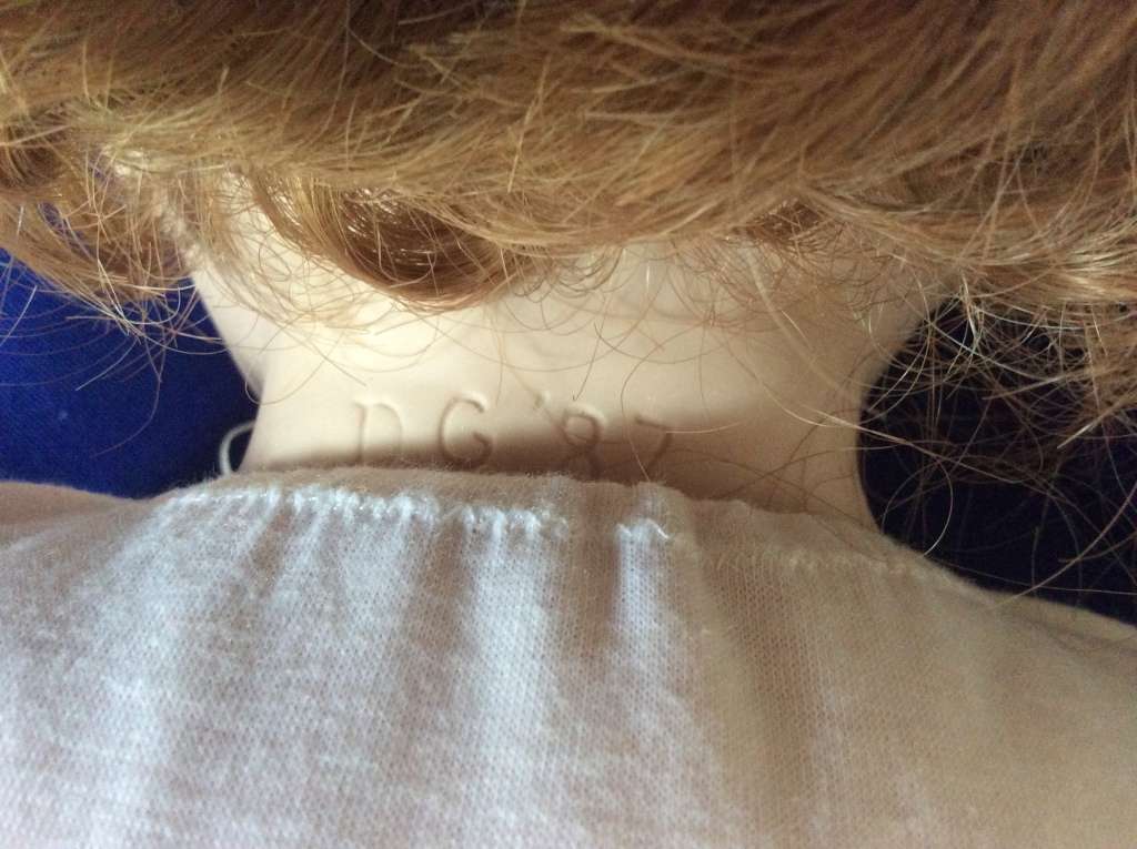 Vintage Porcelain Doll - Little Girl