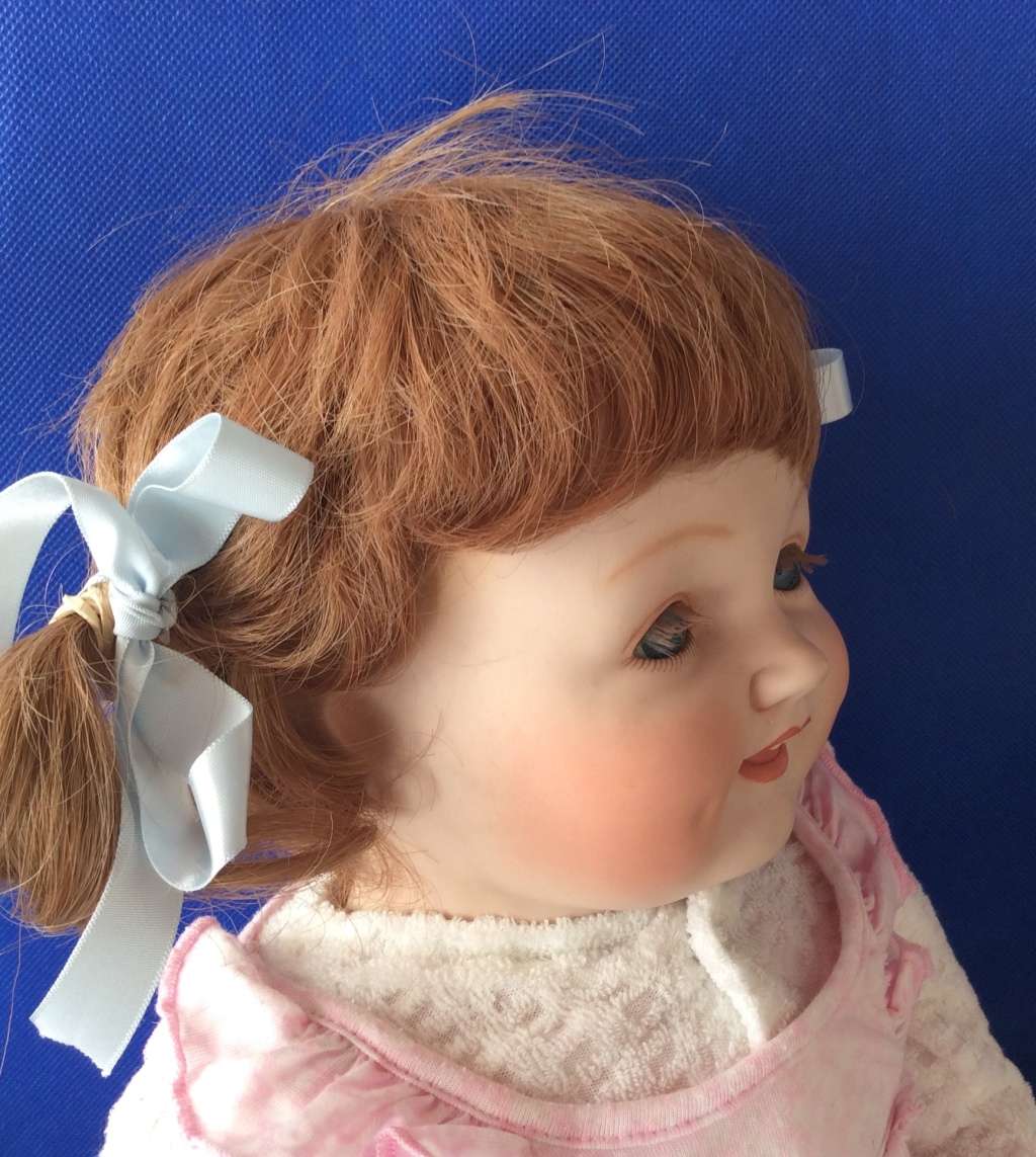 Vintage Porcelain Doll - Little Girl