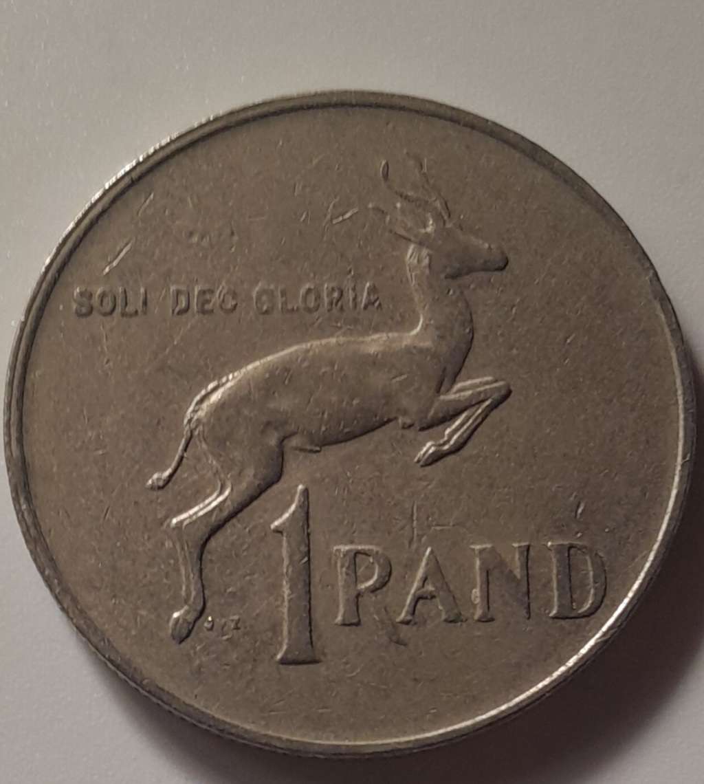 1989 South African 1 Ramd Coin