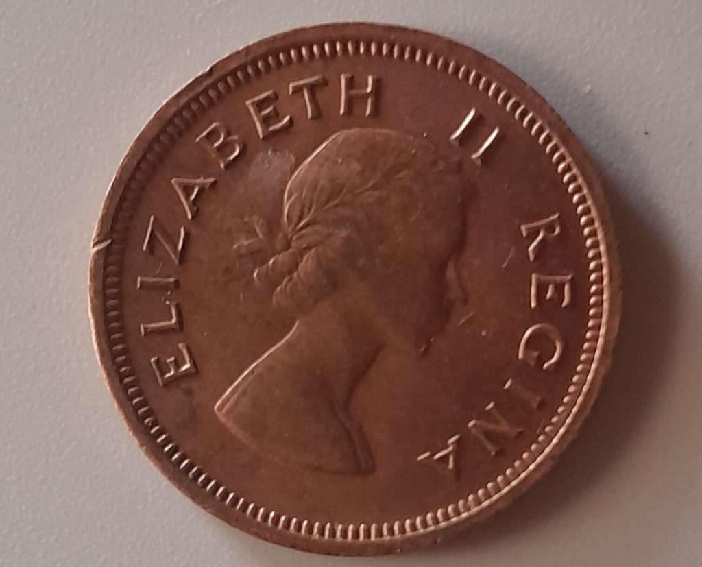 1958 South Africa 1/4 Penny