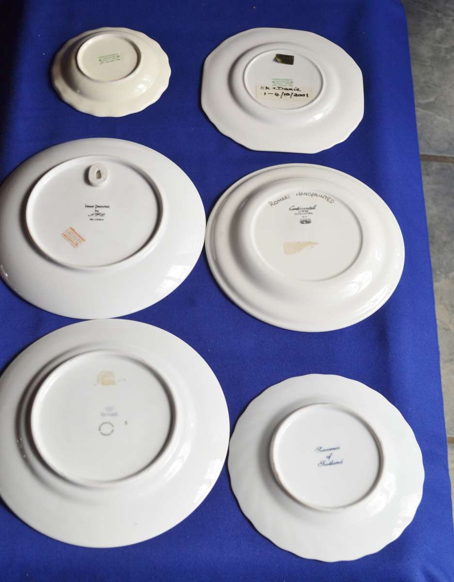 Assorted Souvenir / Collectors Plates - 6 Pieces