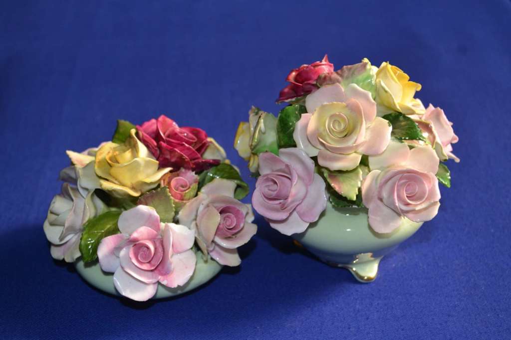 Vintage Adderley  Porcelain Posies