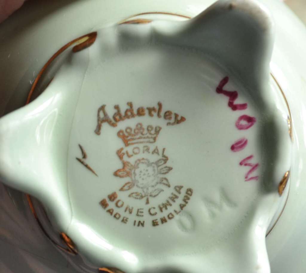 Vintage Adderley  Porcelain Posies