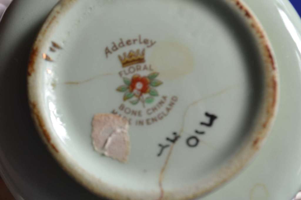 Vintage Adderley  Porcelain Posies