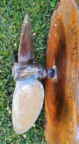 OLD SOLID BRASS SHIPS PROPELER