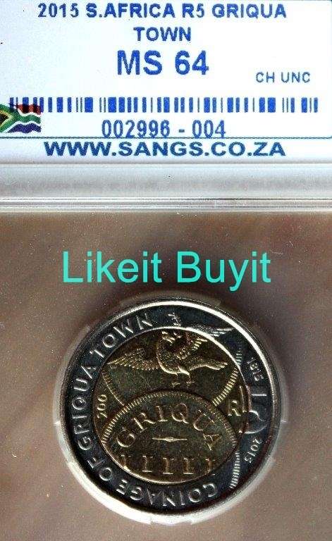 2015 SANGS Griqua R5 MS 64