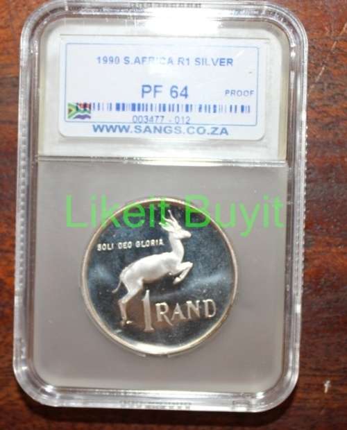 1990 SANGS Silver R1 PF 64