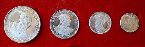 1966 Lesotho Independence Silver Proof Set