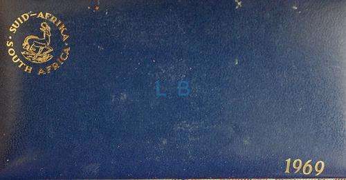 1969 SA Mint Short Proof Set