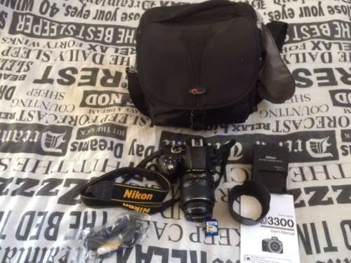 Nikon D3300 With 18 - 55mm Nicor Lens