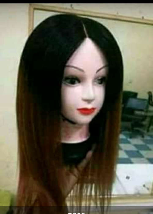 human hair wig with Brazilian closure