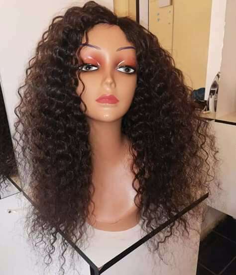 Brazilian human hair wig  (not virgin) 20 inch