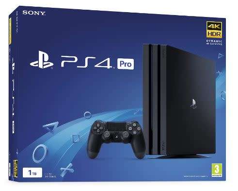 PS4 Pro 1TB + PSVR1 + Controller + 3 Games + 2 Move Controllers