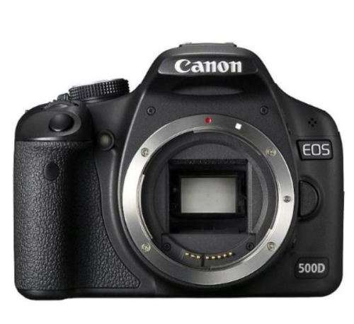 Canon 500D camera + 18-200mm lens