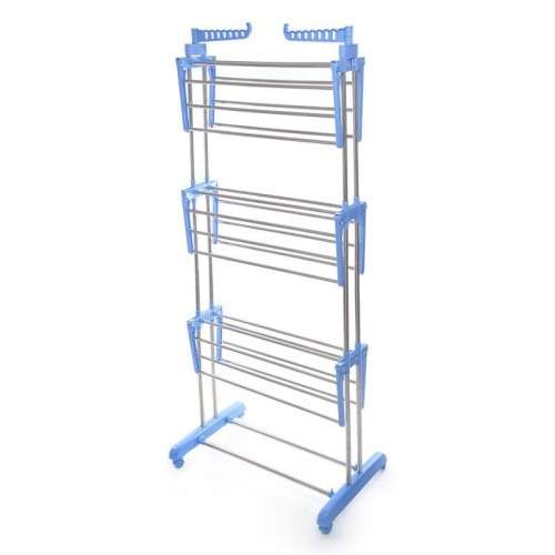 3 Layer Clothes Hanger - Blue