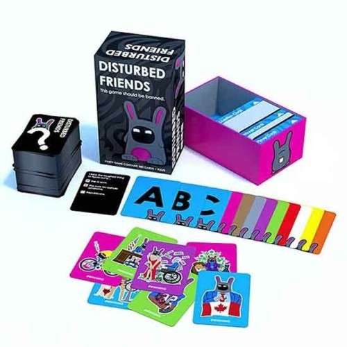 Card Game Disturbed Friends Party Game 