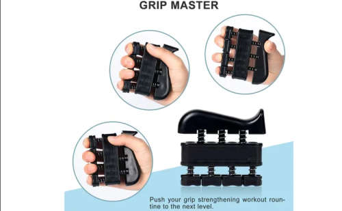 Grip Strength Trainer Workout Kit Grip Training Kit (5 Pack)