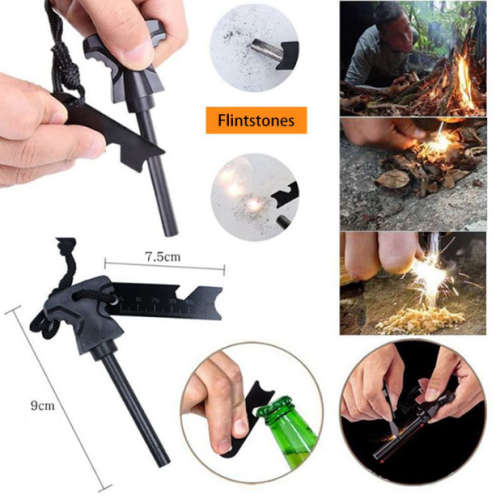 33 in 1 Tactical Survival Multi-Function Kit - ACU-Camouflage Bag