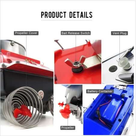 Flytec RC Fishing Bait Boat