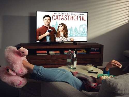 Amazon Refurbished: Fire TV Stick with Alexa Voice Remote (with no TV controls), HD streaming