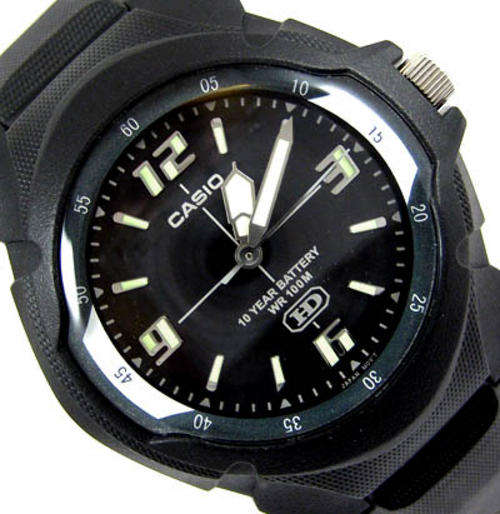 NO RESERVE....Men's Casio 10-Year Battery Analog Resin Watch .....BRAND NEW!!