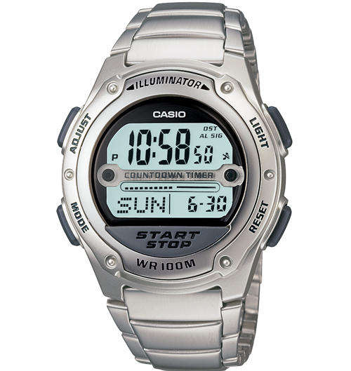 CASIO!!....Men's Easy-Touch 10 Year Battery Sports Built-in Referee Timer Watch ST...NEW!!