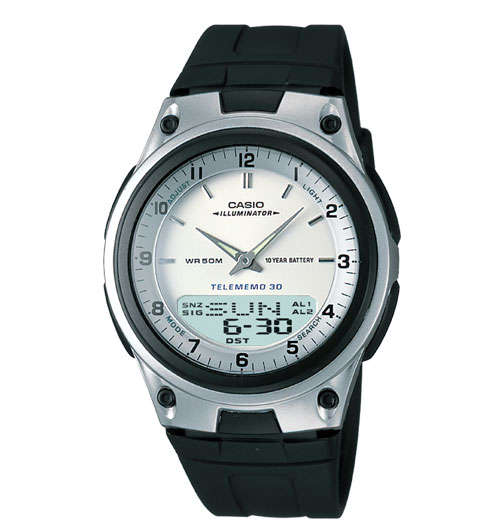 CASIO...Casio Men's Forester Ana-Digi Databank 10-Year Battery Watch.... BRAND NEW!!!