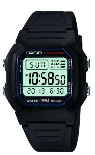 CASIO Casio Mens Classic Digital Resin Sport Watch