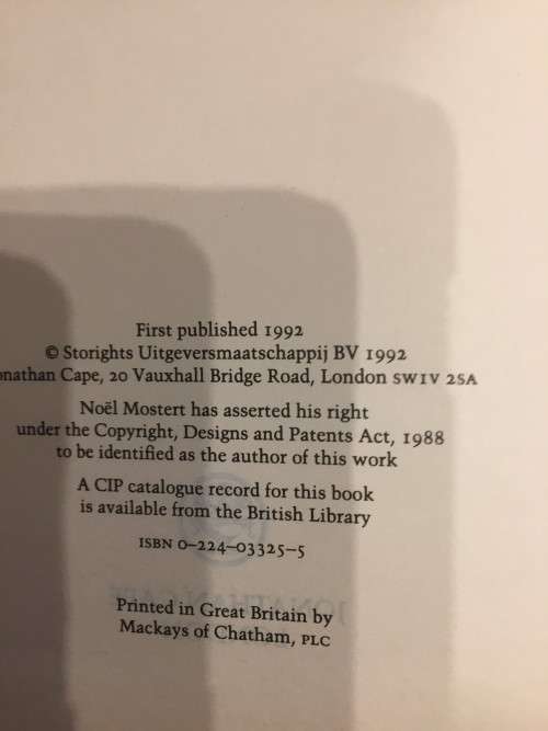 NOEL MOSTERT `FRONTIERS-The Epic of South Africa`s Creation and the Tragedy of the Xhosa People`