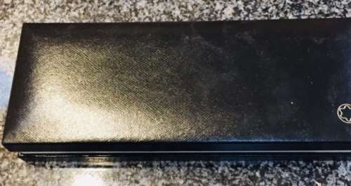 VINTAGE MONT BLANC MEISTERSTUCK BORDEAUX (BURGUNDY) FOUNTAIN PEN - 14K GOLD NIB! IN BOX