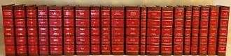 1 SET OF 12 COLLECTIBLE CLASSICS OF EXPLORATION -LEATHERBOUND BOOKS